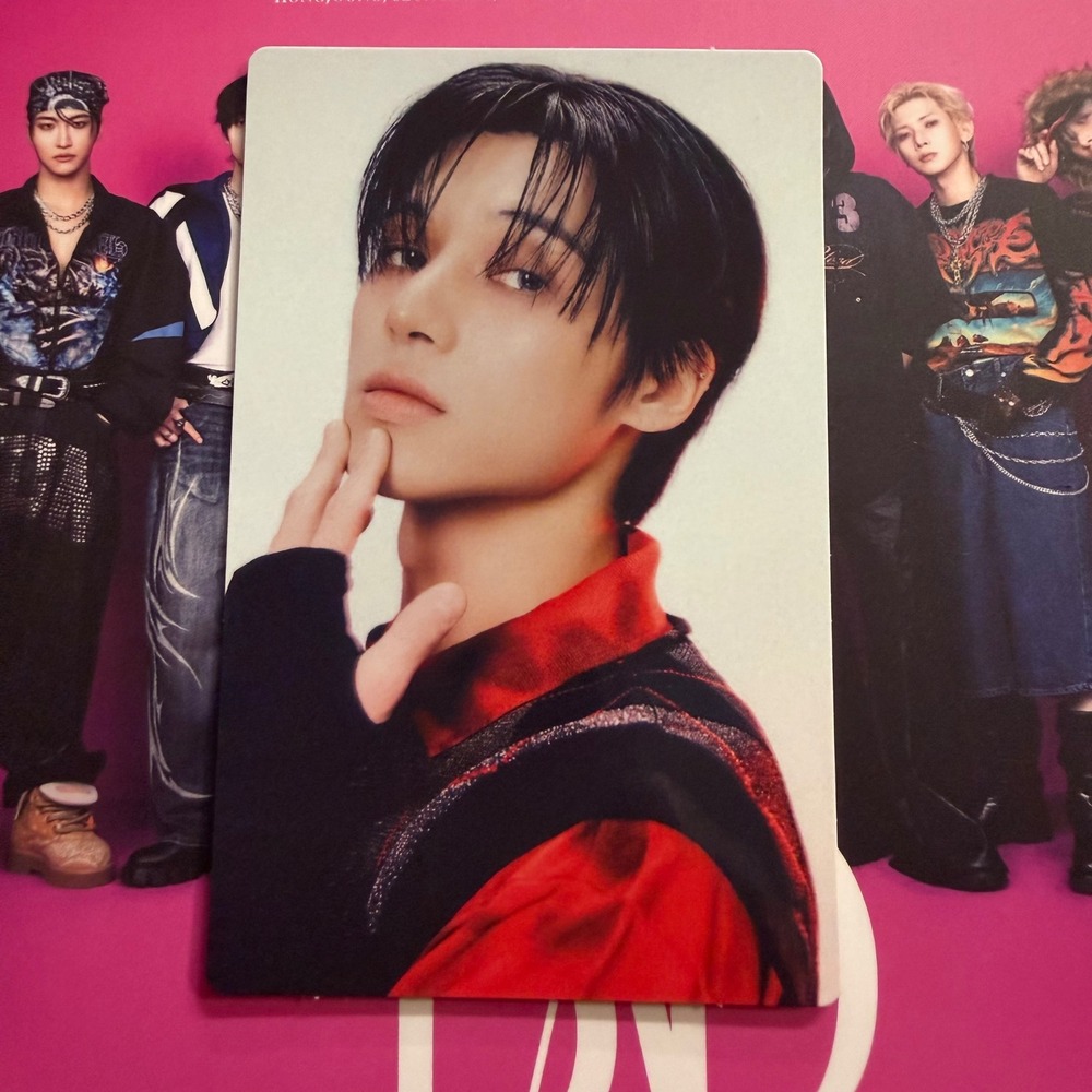 ATEEZ Wooyoung BAD Japanese Version Photocard